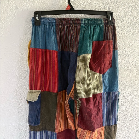 Multicolor Patchwork pants - Picture 4 of 4